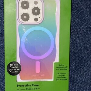 Kate Spade Iridescent Case for iPhone 15 Pro